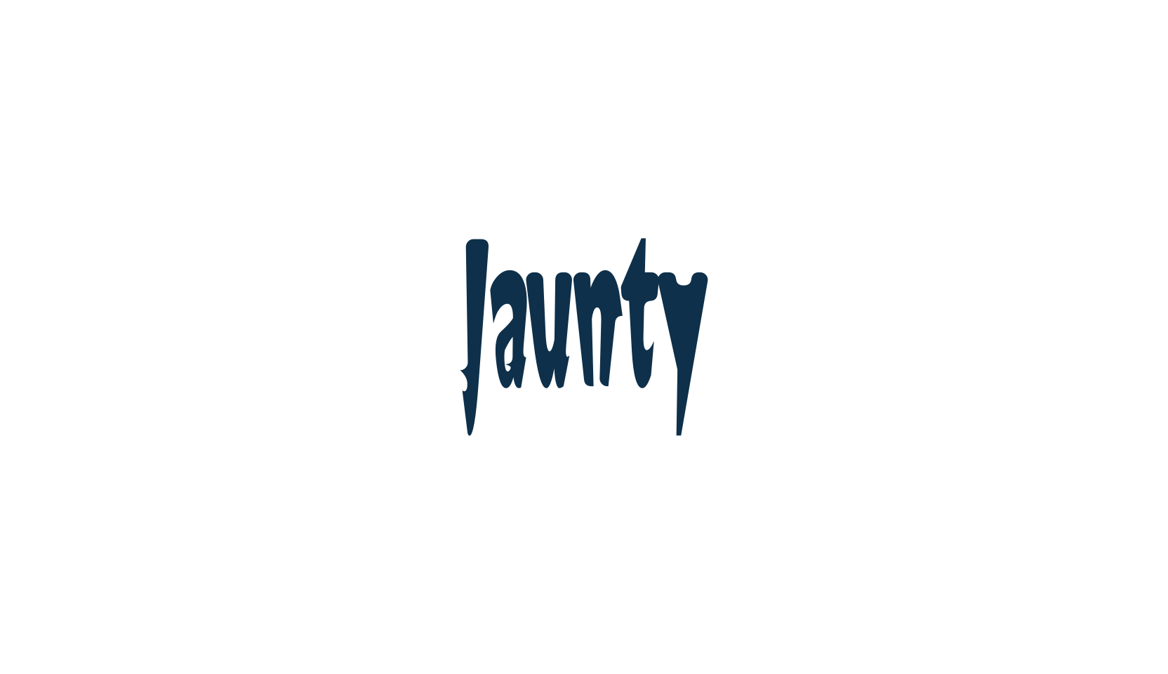 Jaunty, holiday halloween fancy decorative horror font preview