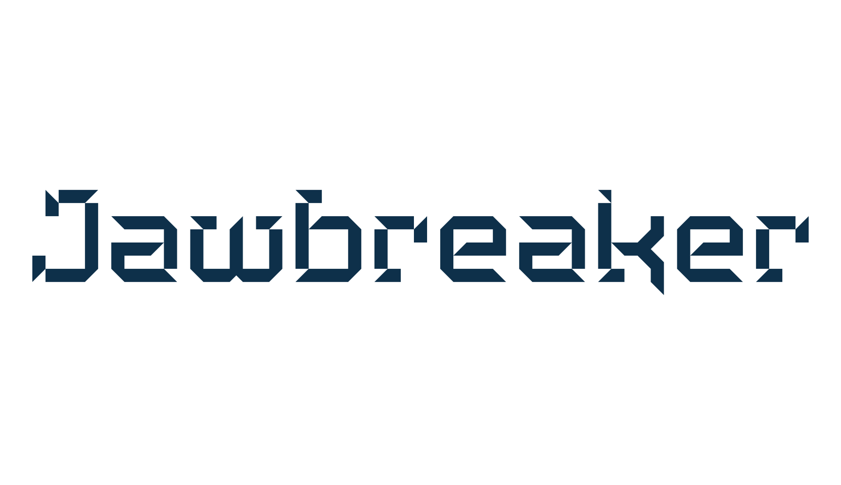 Jawbreaker, square font preview