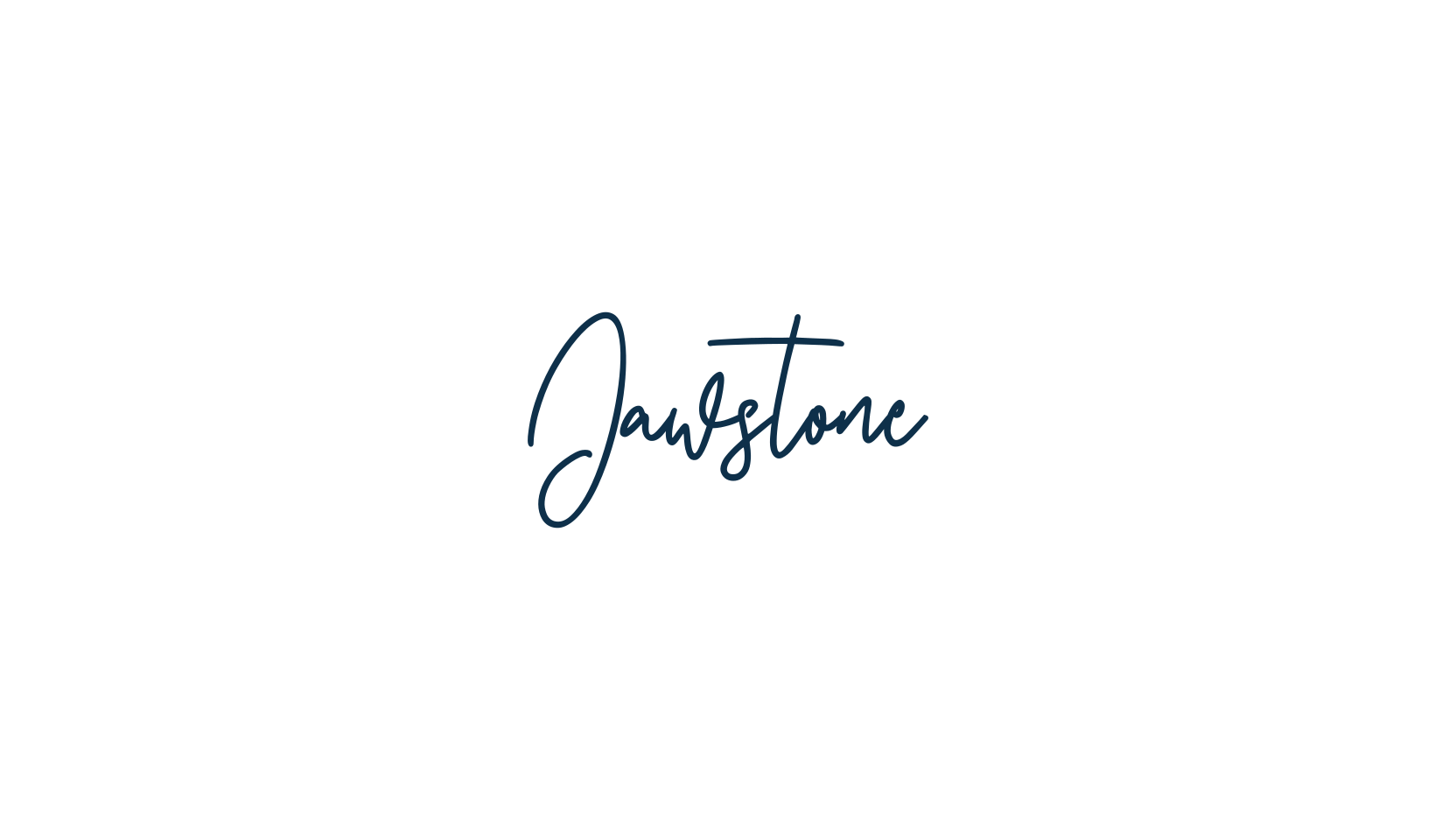 Jawstone, handwriting font preview