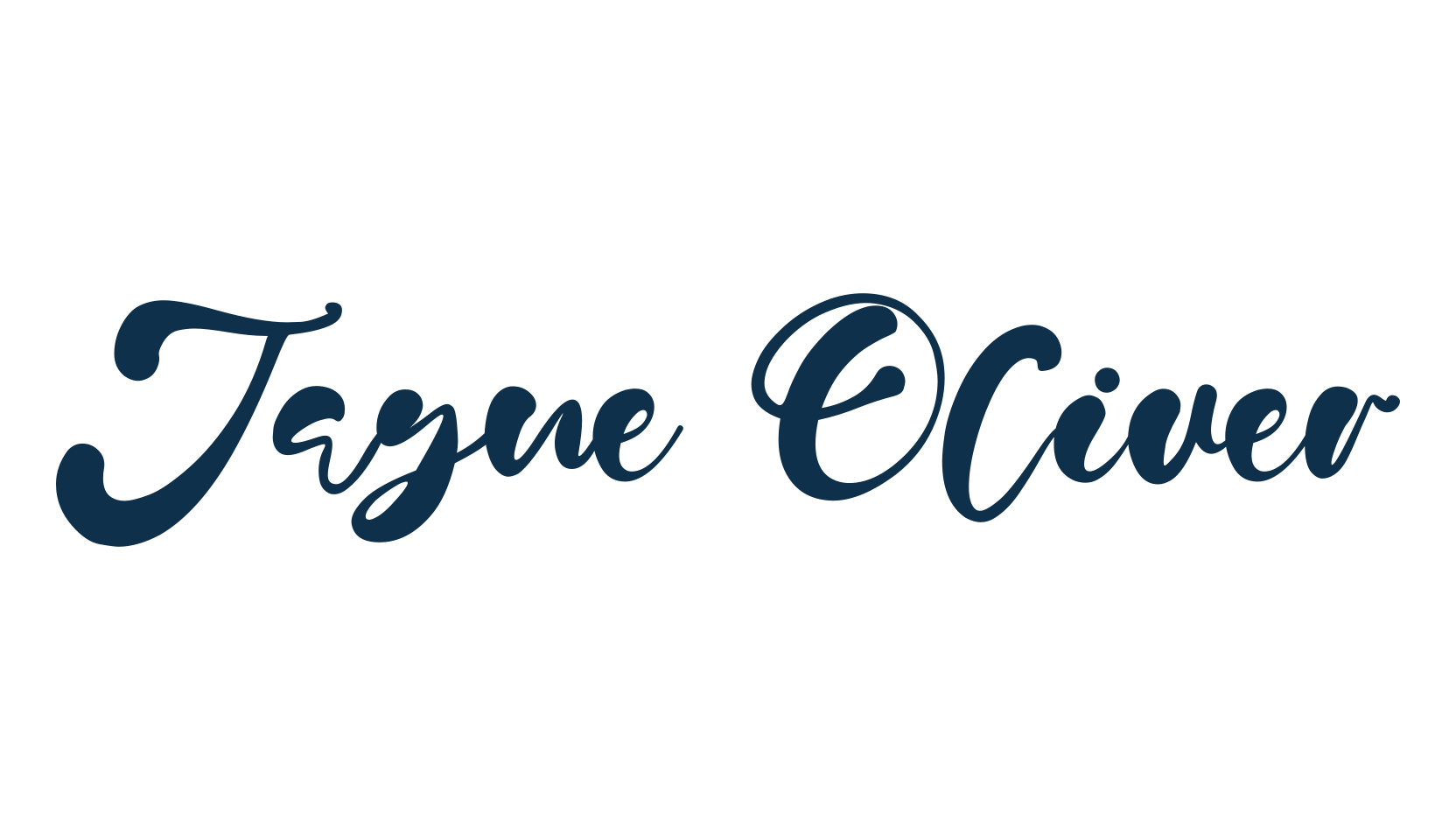Jayne Oliver, display market font preview