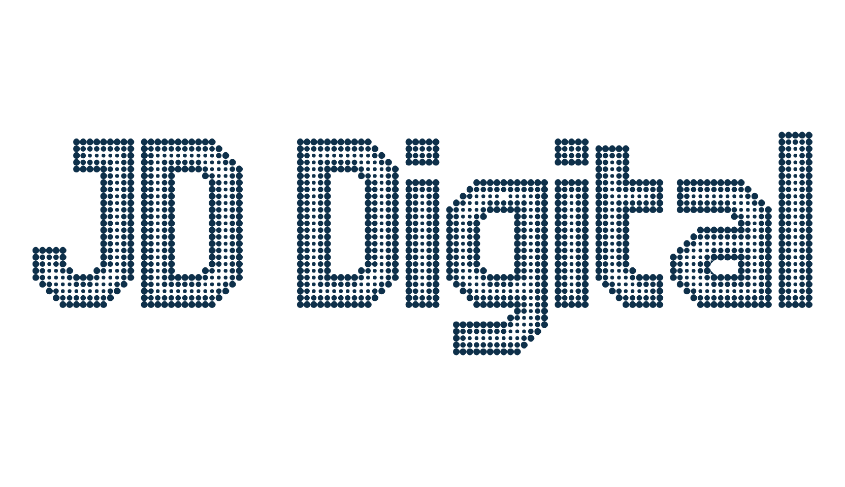JD Digital, lcd font preview