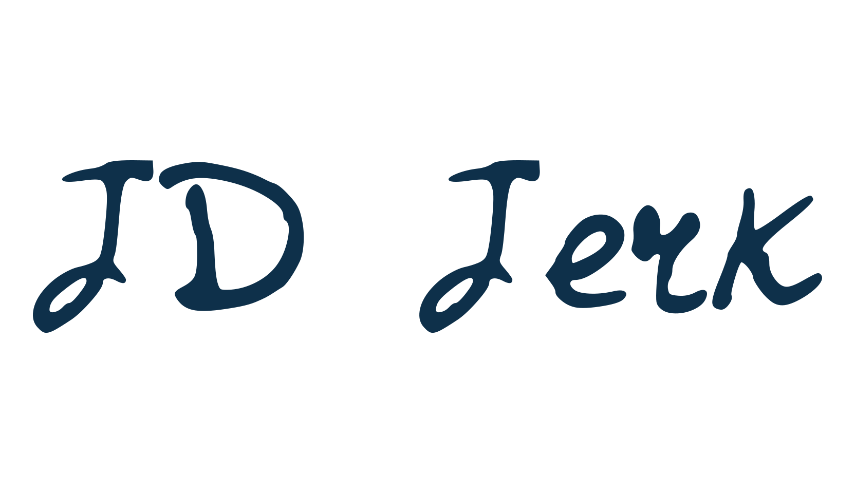 JD Jerk, script handwritten fancy decorative calligraphy font preview