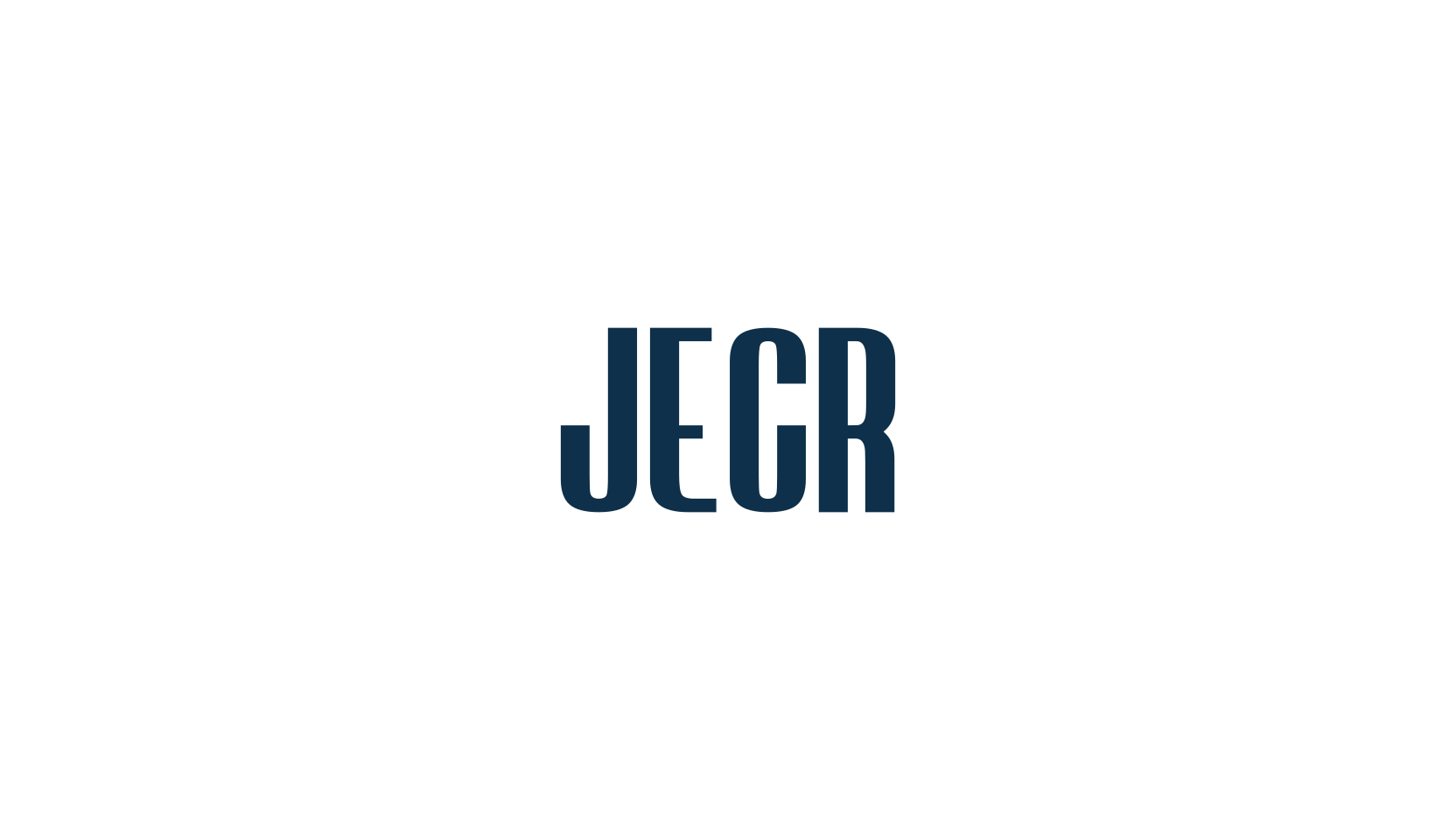 JECR, sans serif font preview