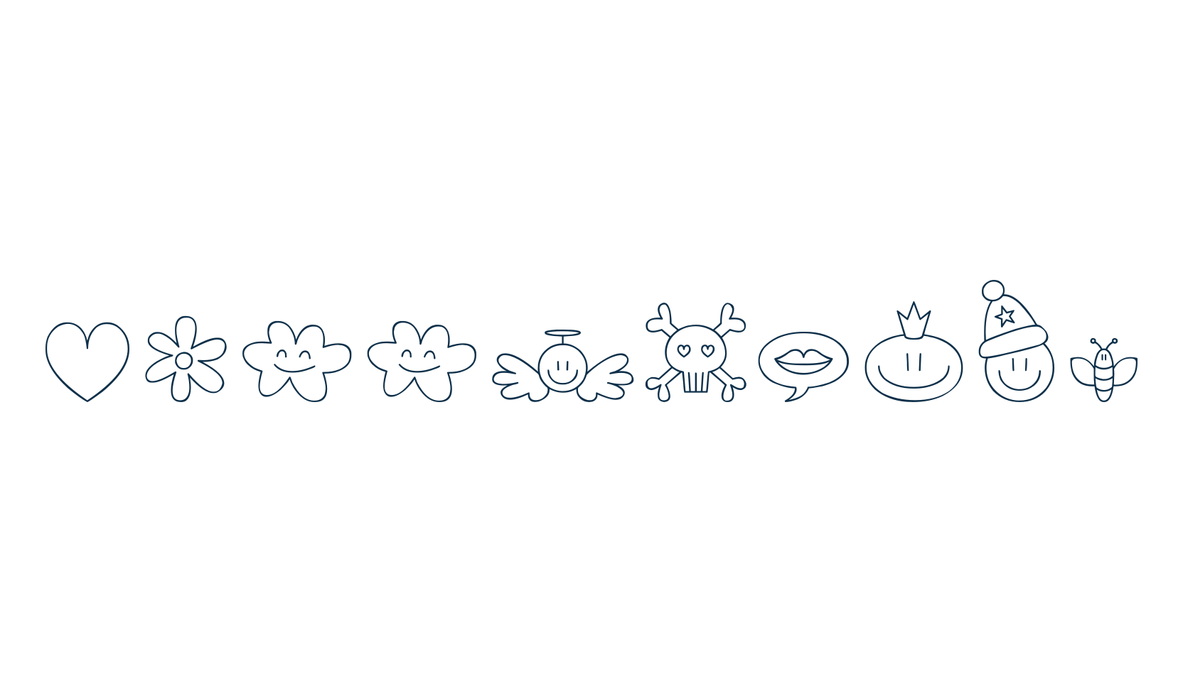 Jellodings, display market font preview