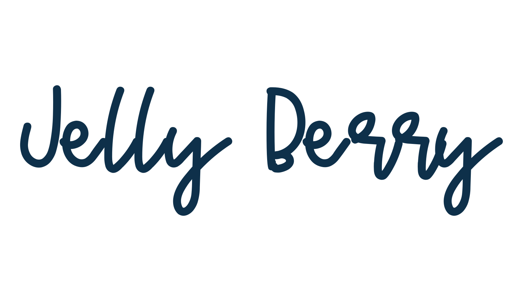 Jelly Berry, script handwritten fancy decorative calligraphy font preview