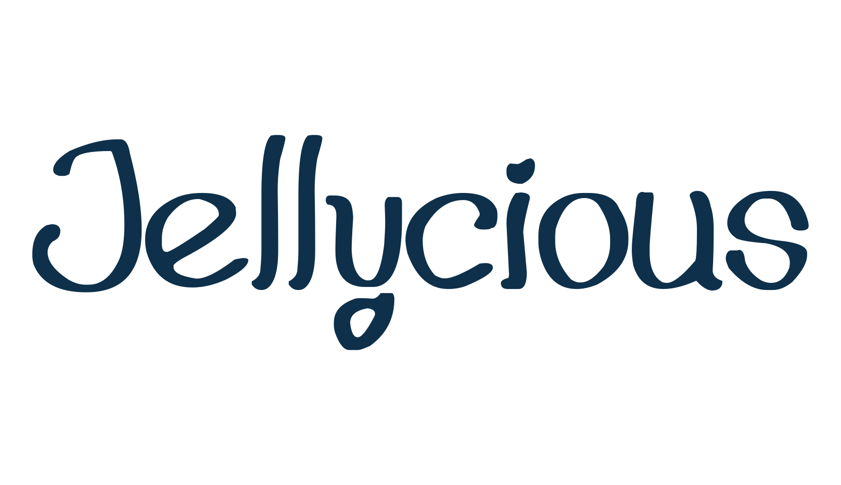 Jellycious, display market font preview