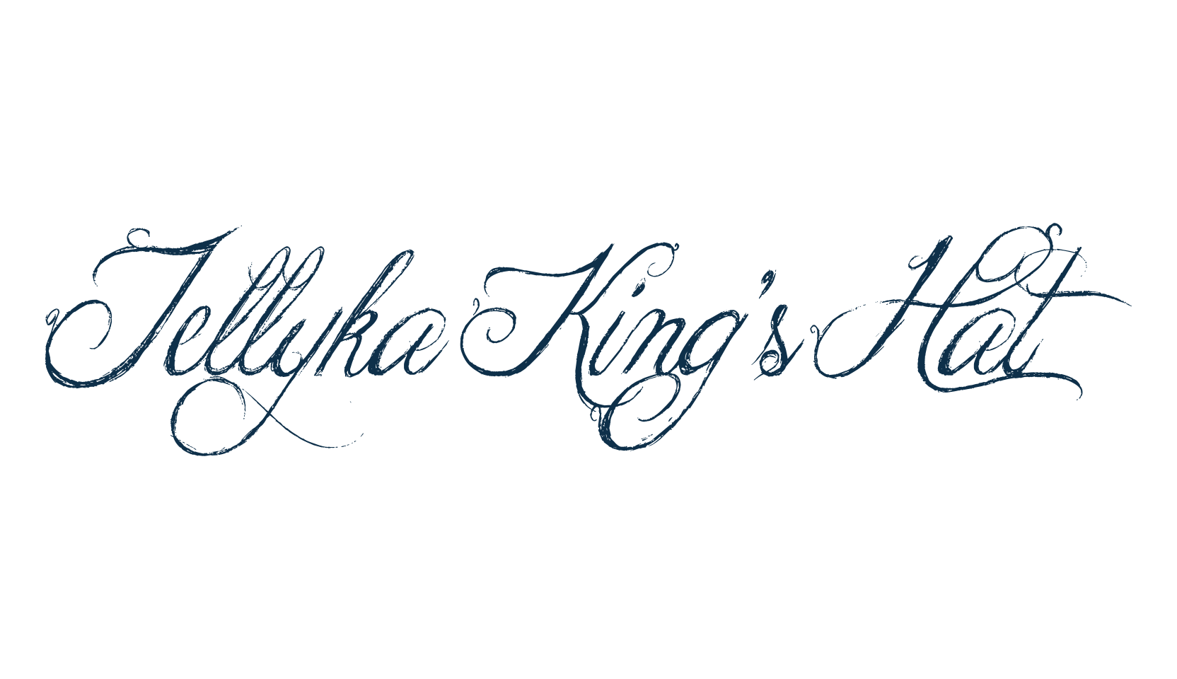 Jellyka King's Hat, script calligraphy fancy decorative font preview