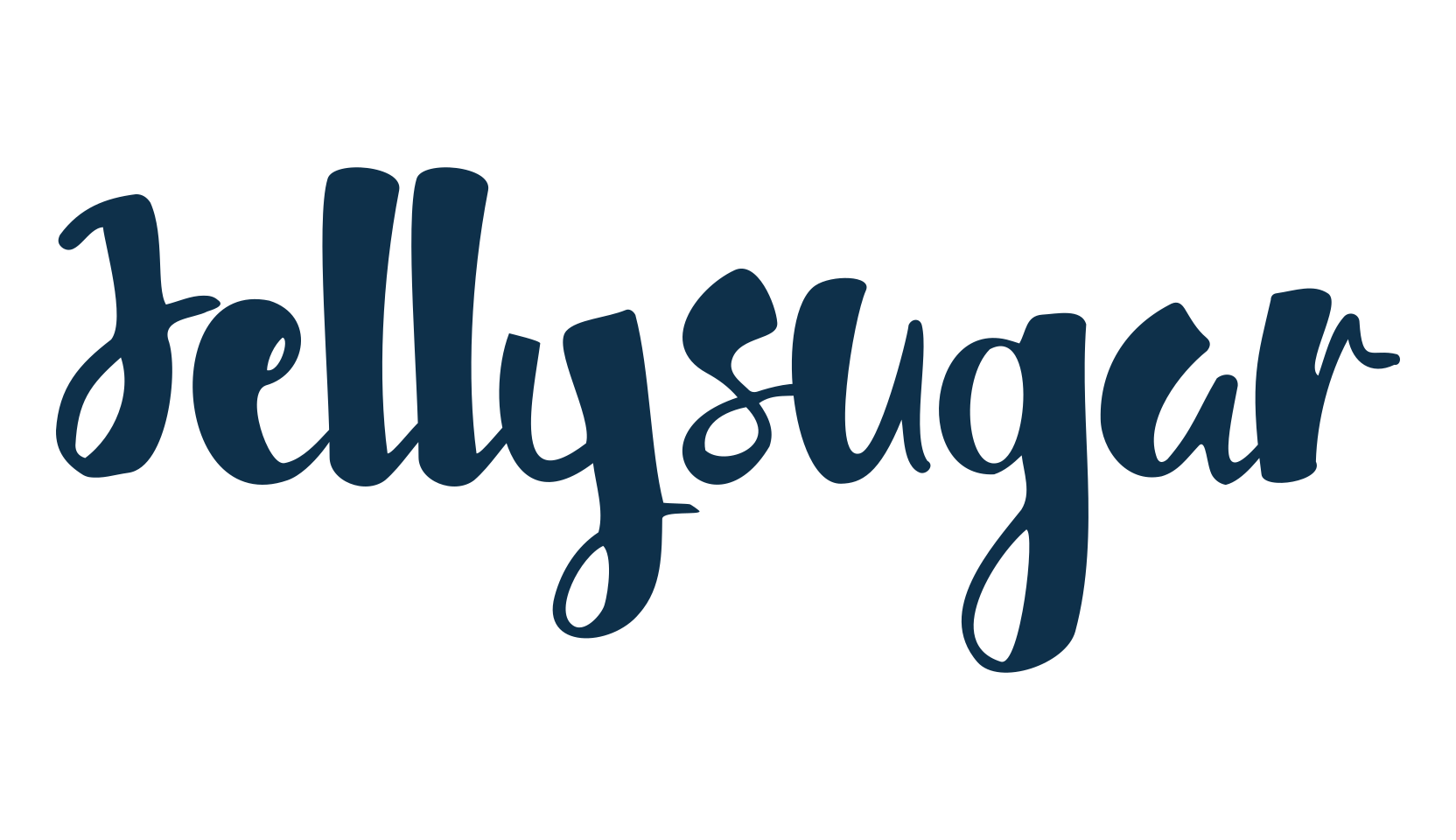 Jellysugar, script brush fancy decorative calligraphy font preview