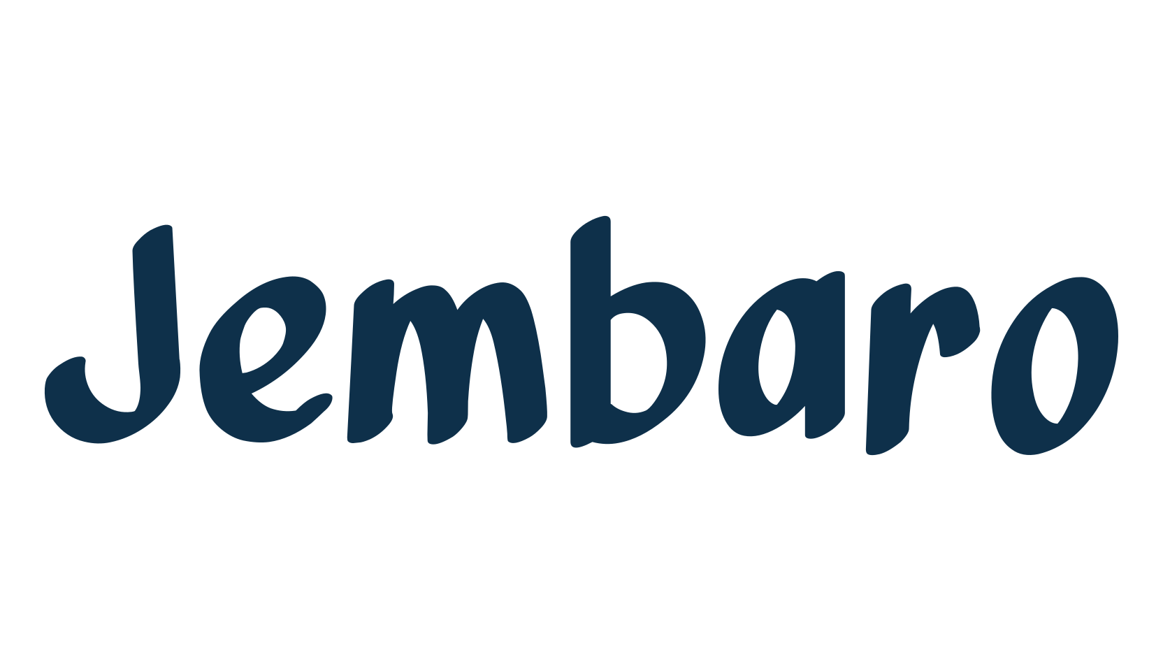 Jembaro, handwriting font preview