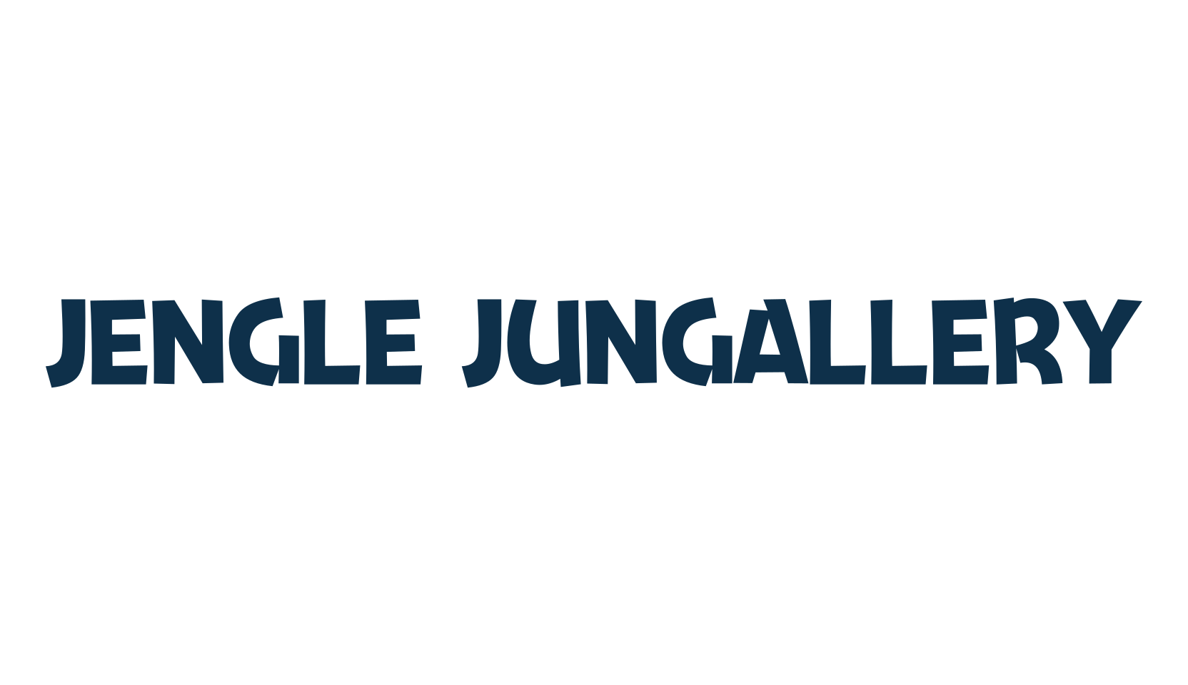 Jengle Jungallery, fancy various decorative font preview