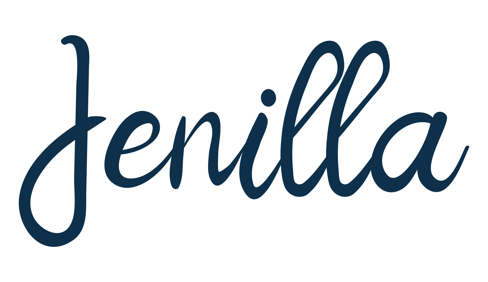 Jenilla (jenilla-2), script handwritten fancy decorative calligraphy font preview