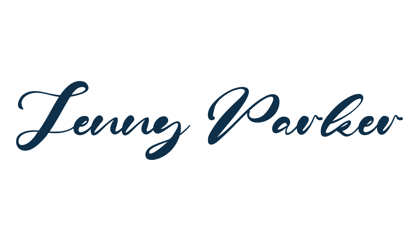 Jenny Parker, display market font preview