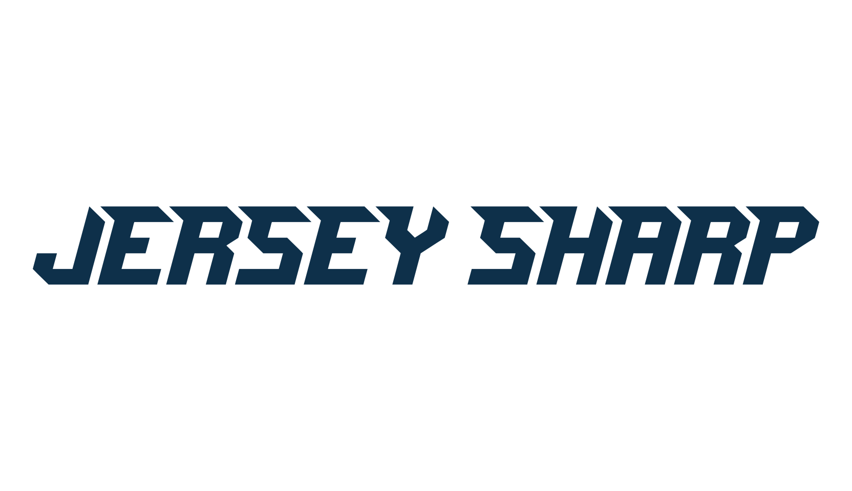 Jersey Sharp, various font preview