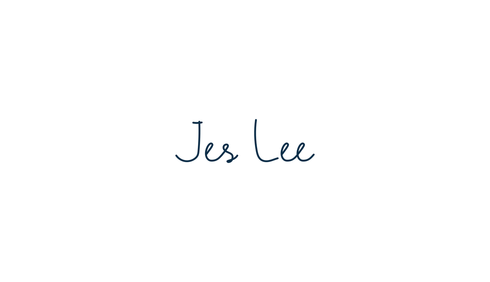 Jes Lee, script handwritten fancy decorative calligraphy font preview