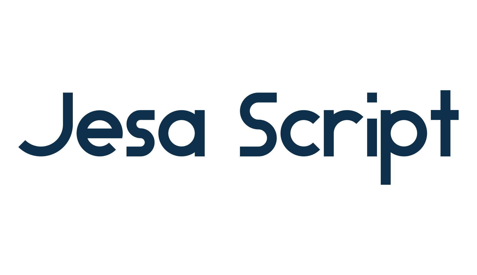 Jesa Script, basic sans serif font preview