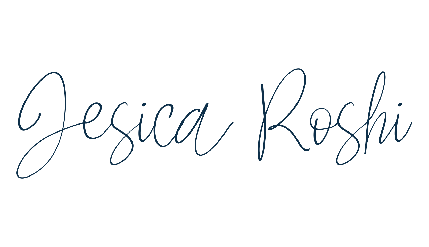Jesica Roshi, script calligraphy fancy decorative font preview