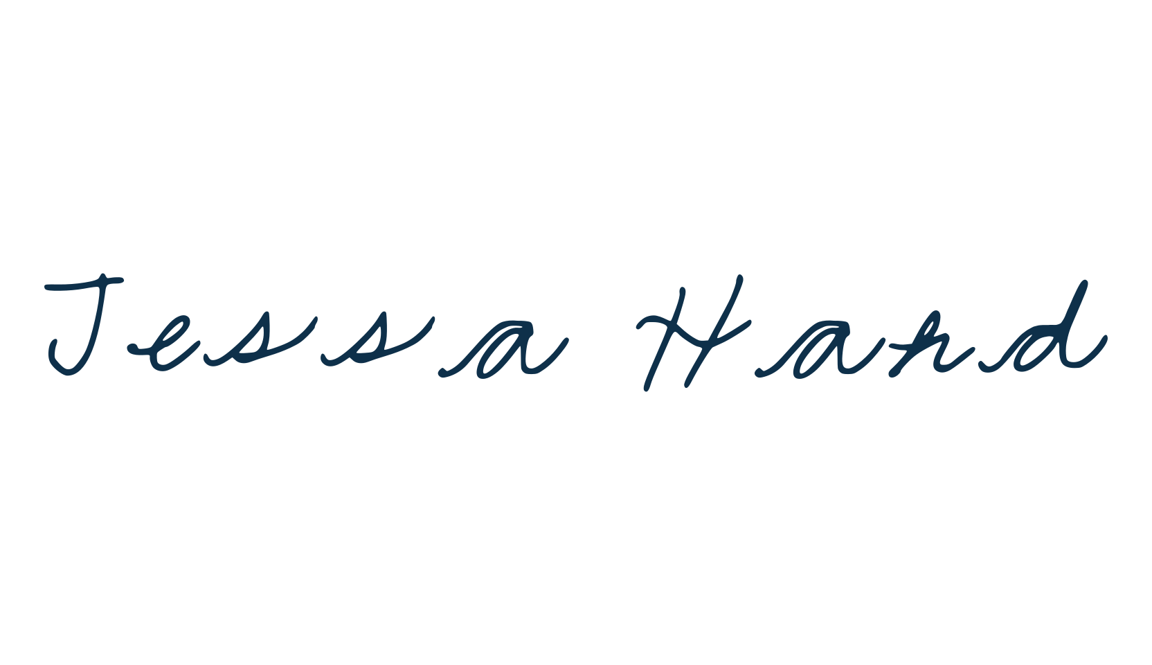 Jessa Hand, script handwritten fancy decorative calligraphy font preview