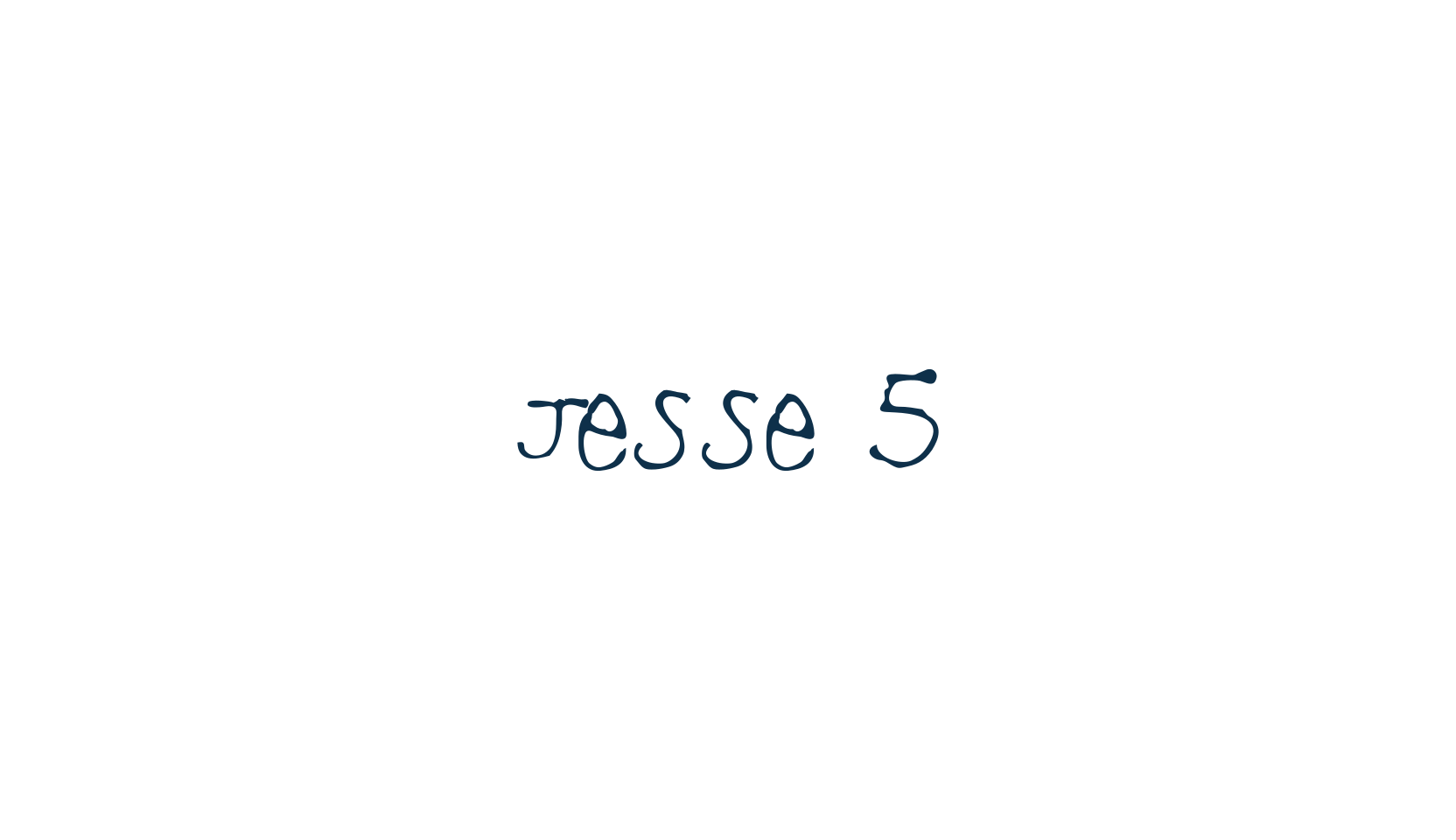 Jesse 5, script handwritten fancy decorative calligraphy font preview