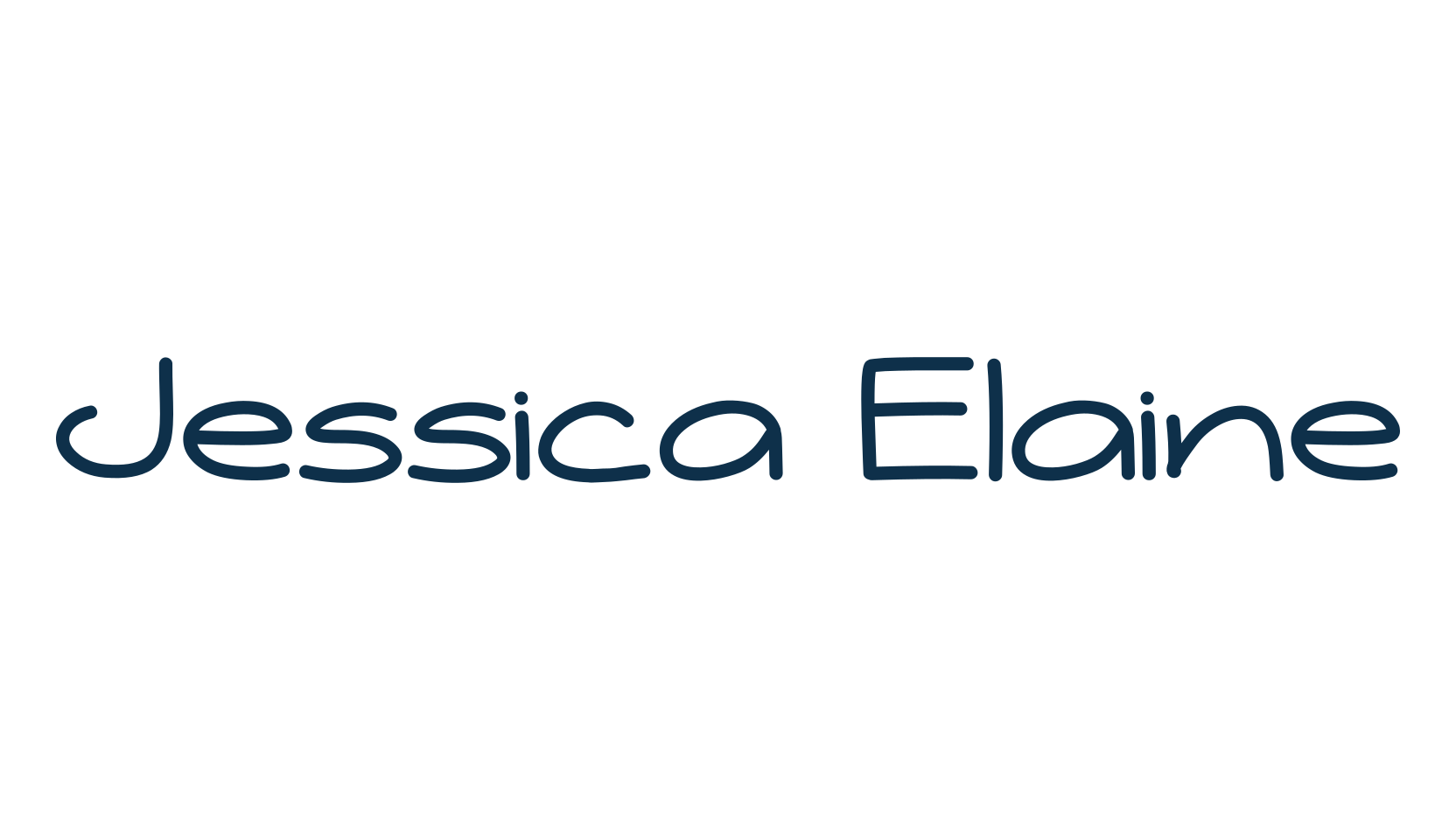 Jessica Elaine, script handwritten fancy decorative calligraphy font preview