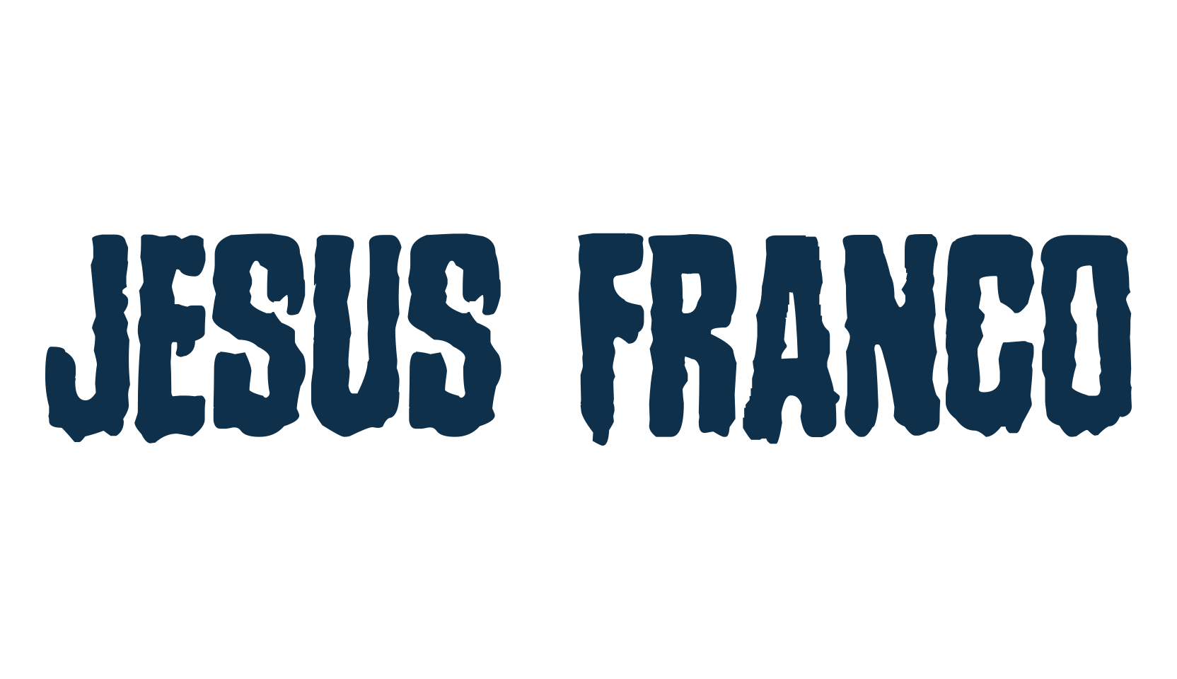 Jesus Franco, holiday halloween fancy decorative horror font preview