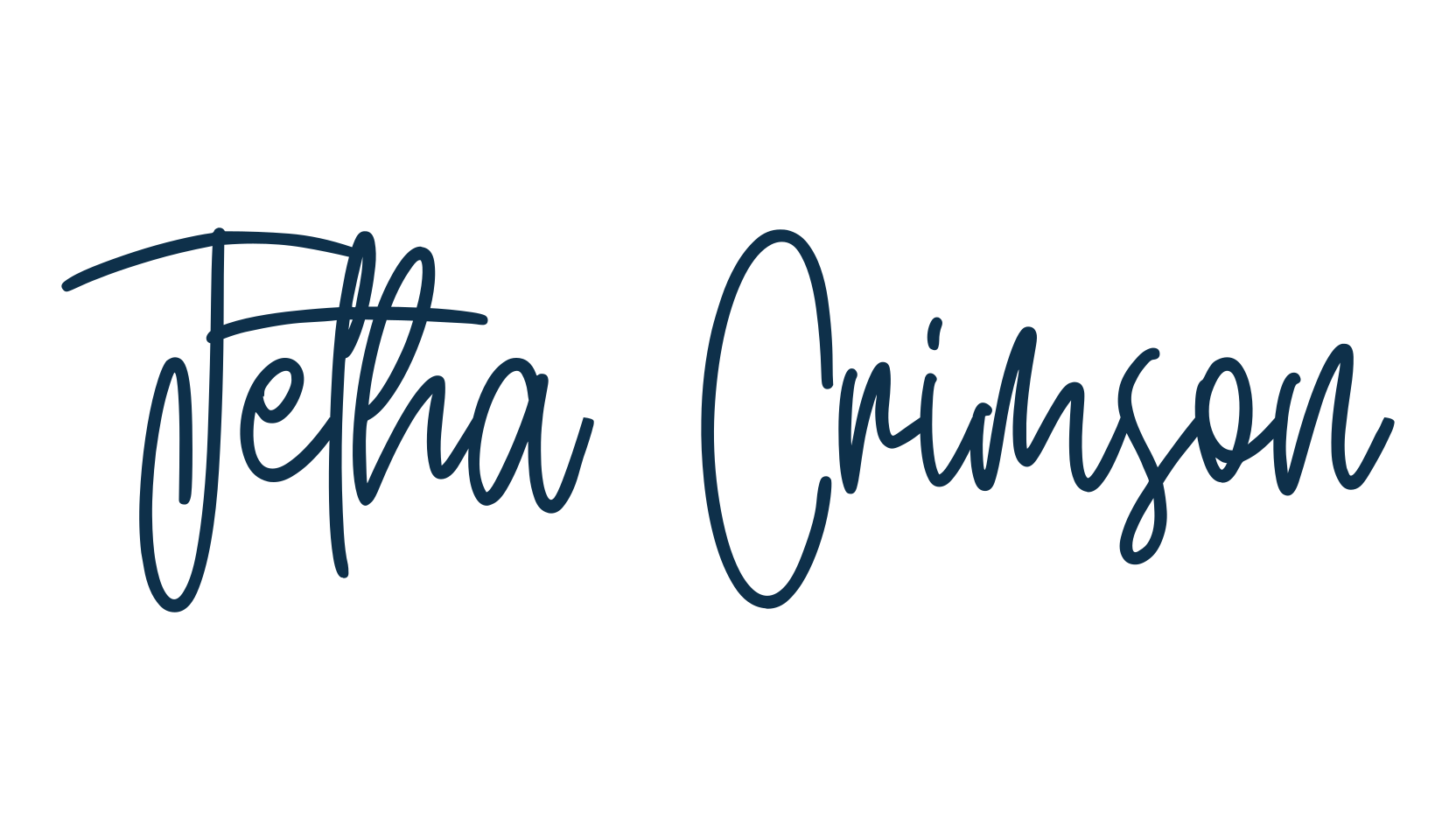 Jetha Crimson, script handwritten fancy decorative calligraphy font preview