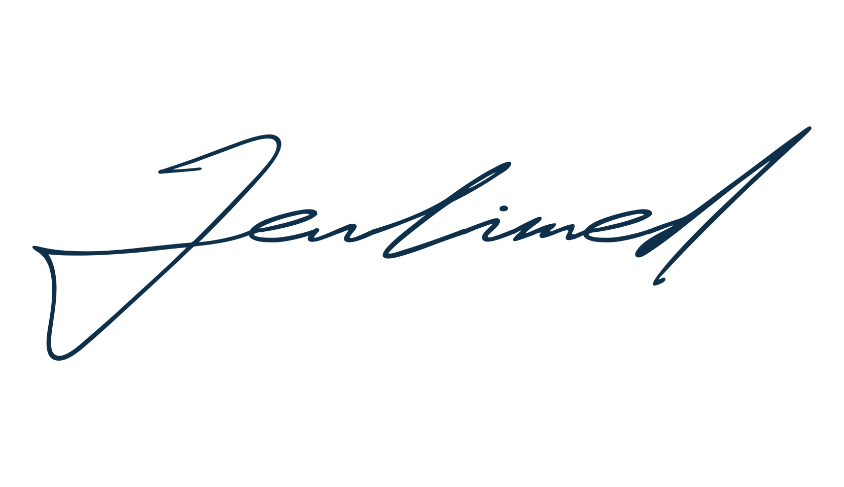 Jeulimed, handwriting font preview