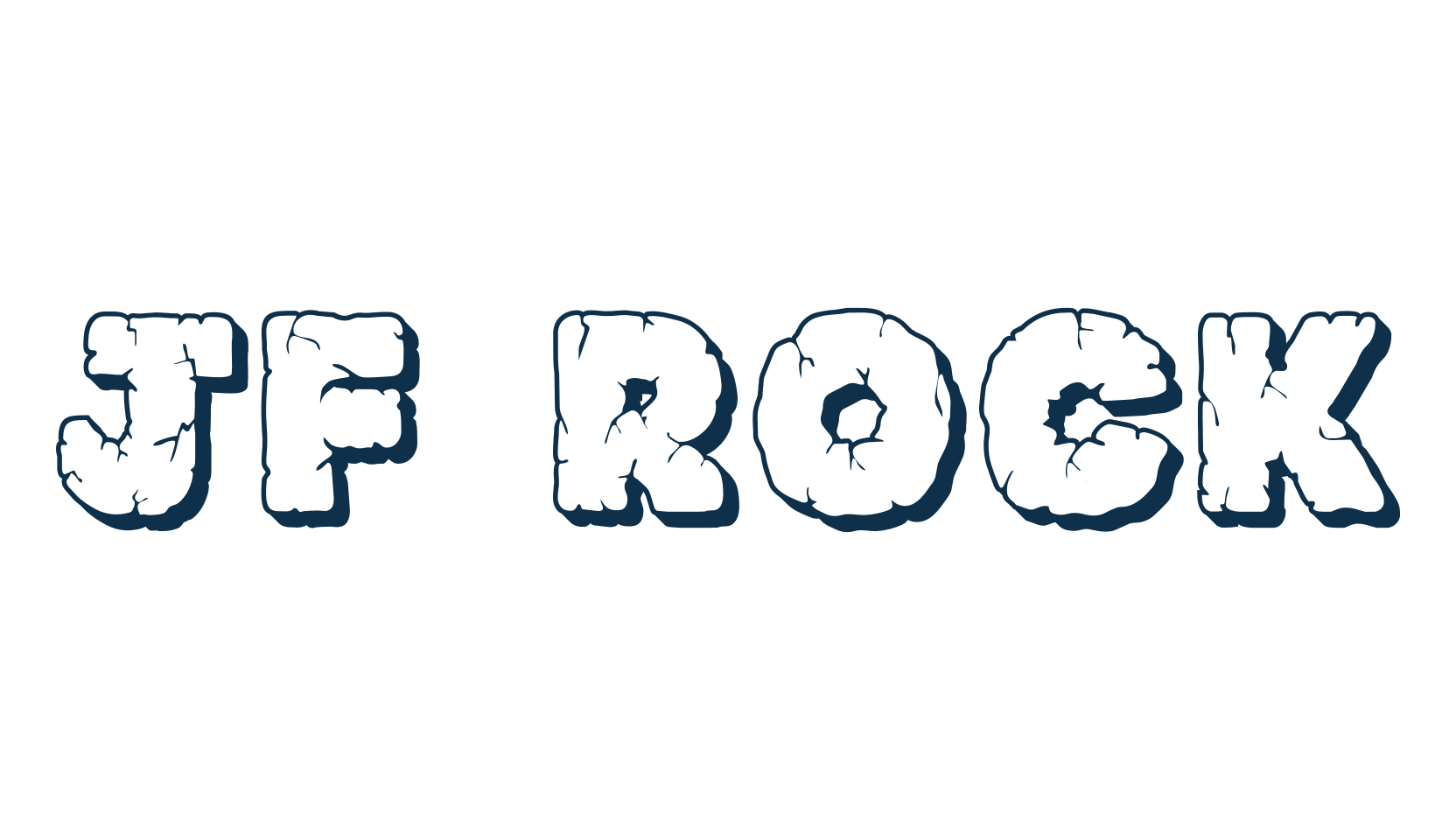 JF Rock, cartoon font preview
