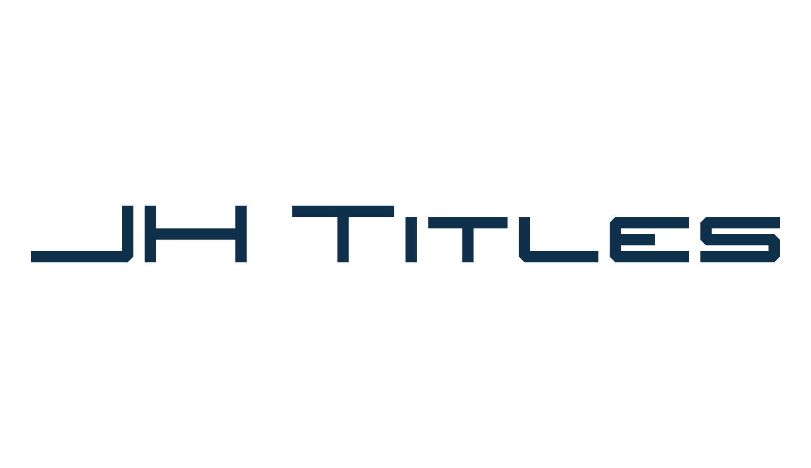 JH Titles, various font preview