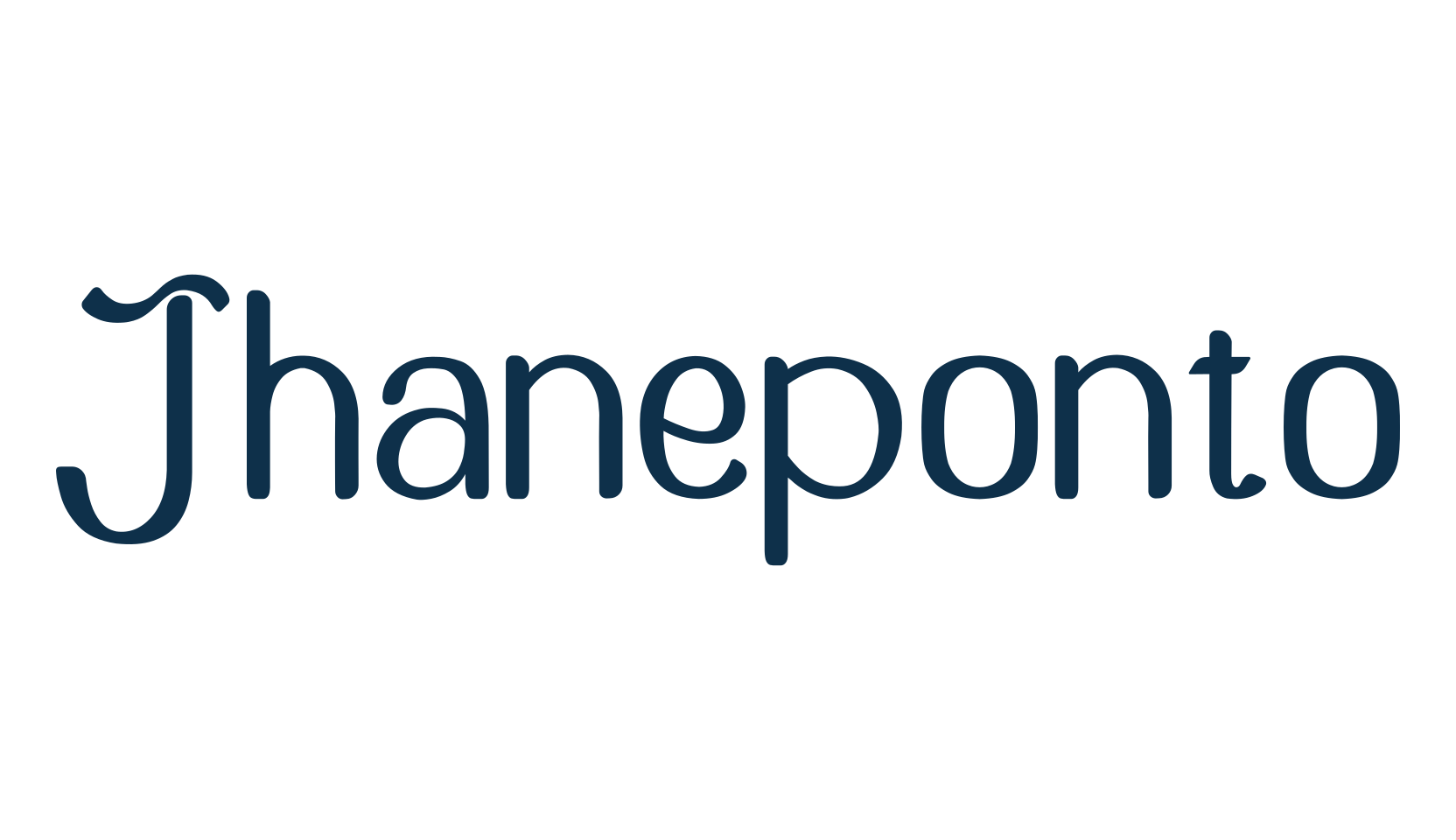Jhaneponto, fancy decorative font preview