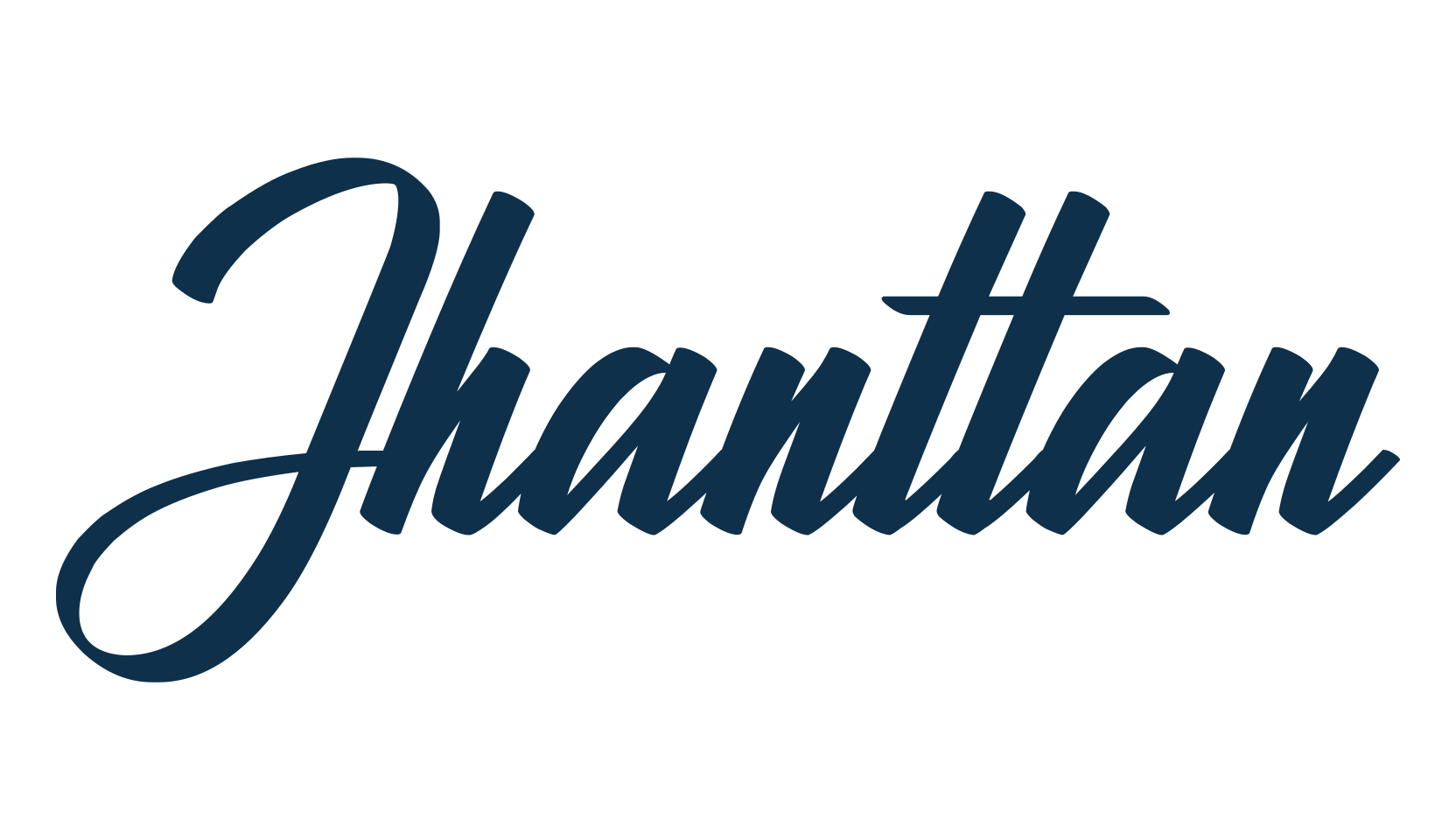 Jhanttan, fancy old school decorative script calligraphy font preview