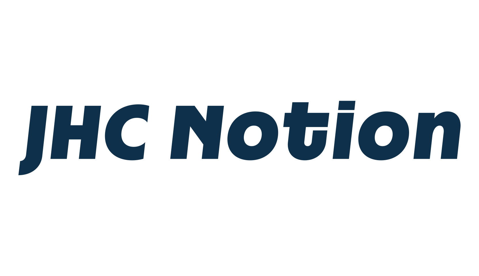 JHC Notion, basic sans serif font preview