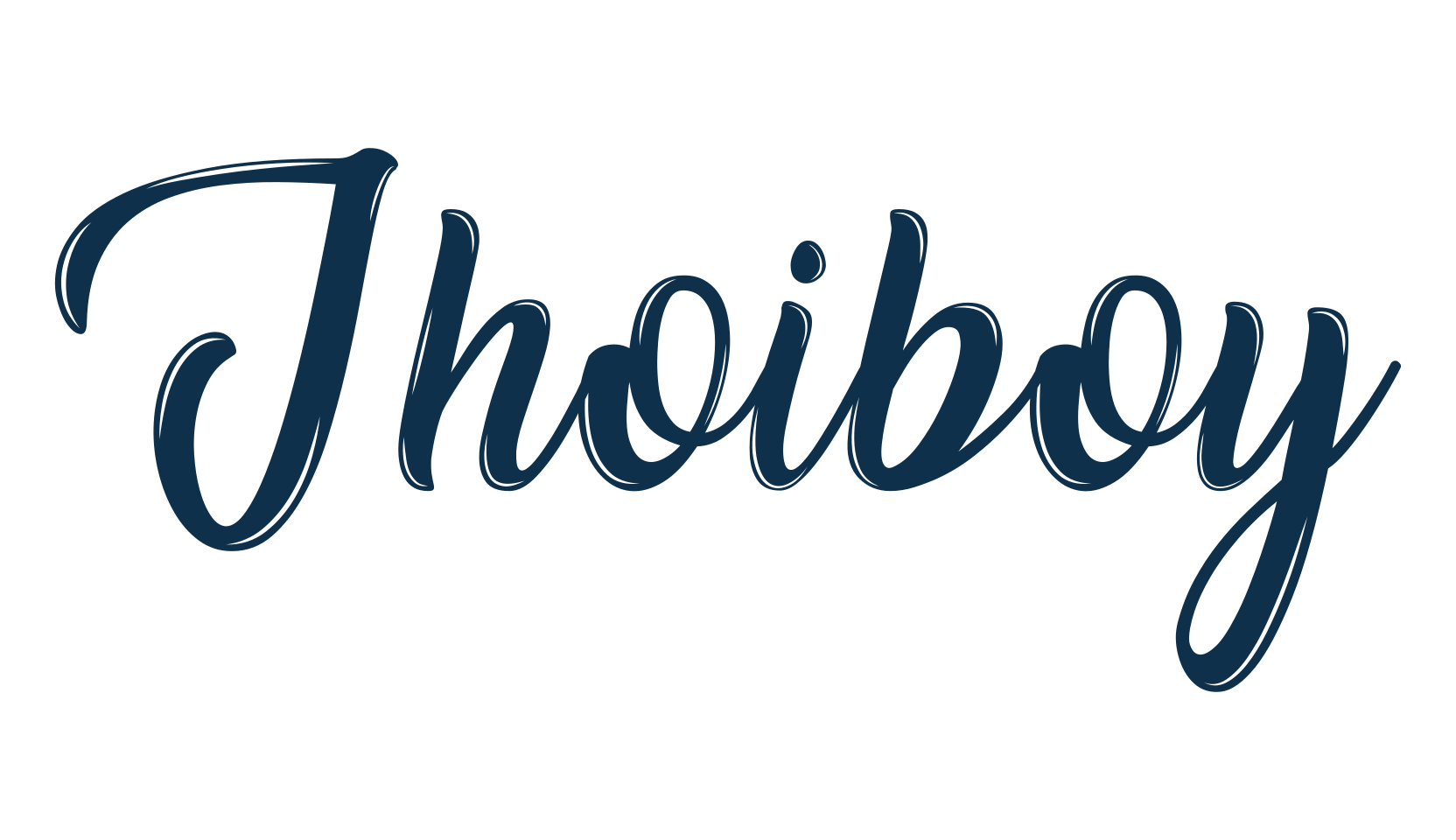 Jhoiboy, fancy decorative font preview
