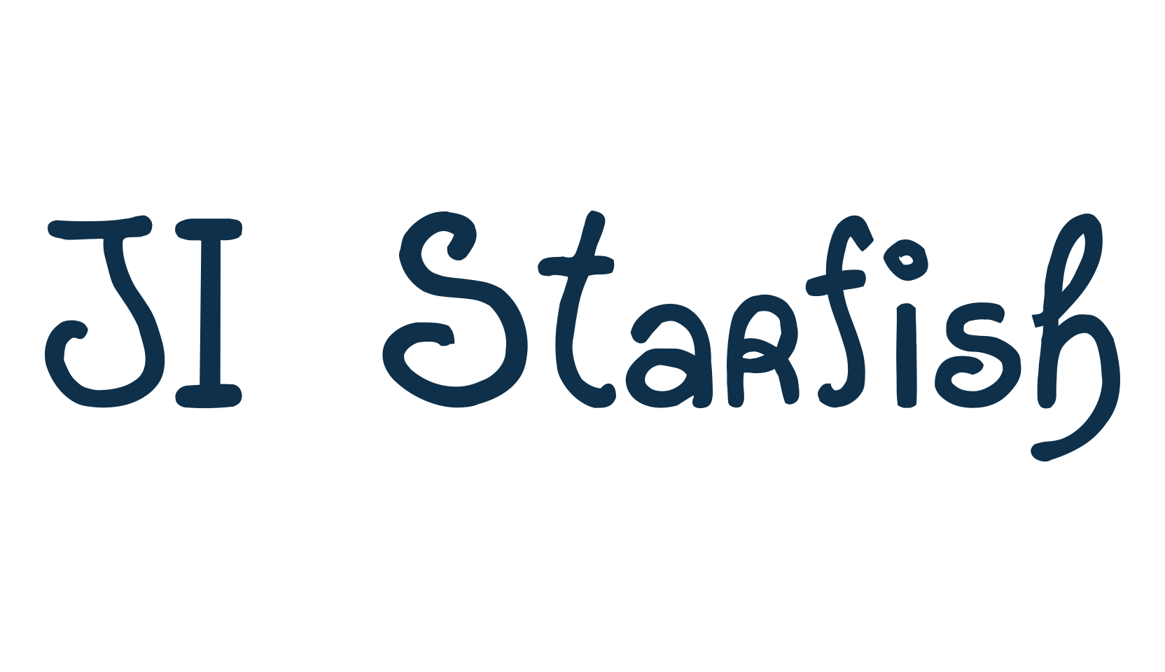 JI Starfish, various font preview
