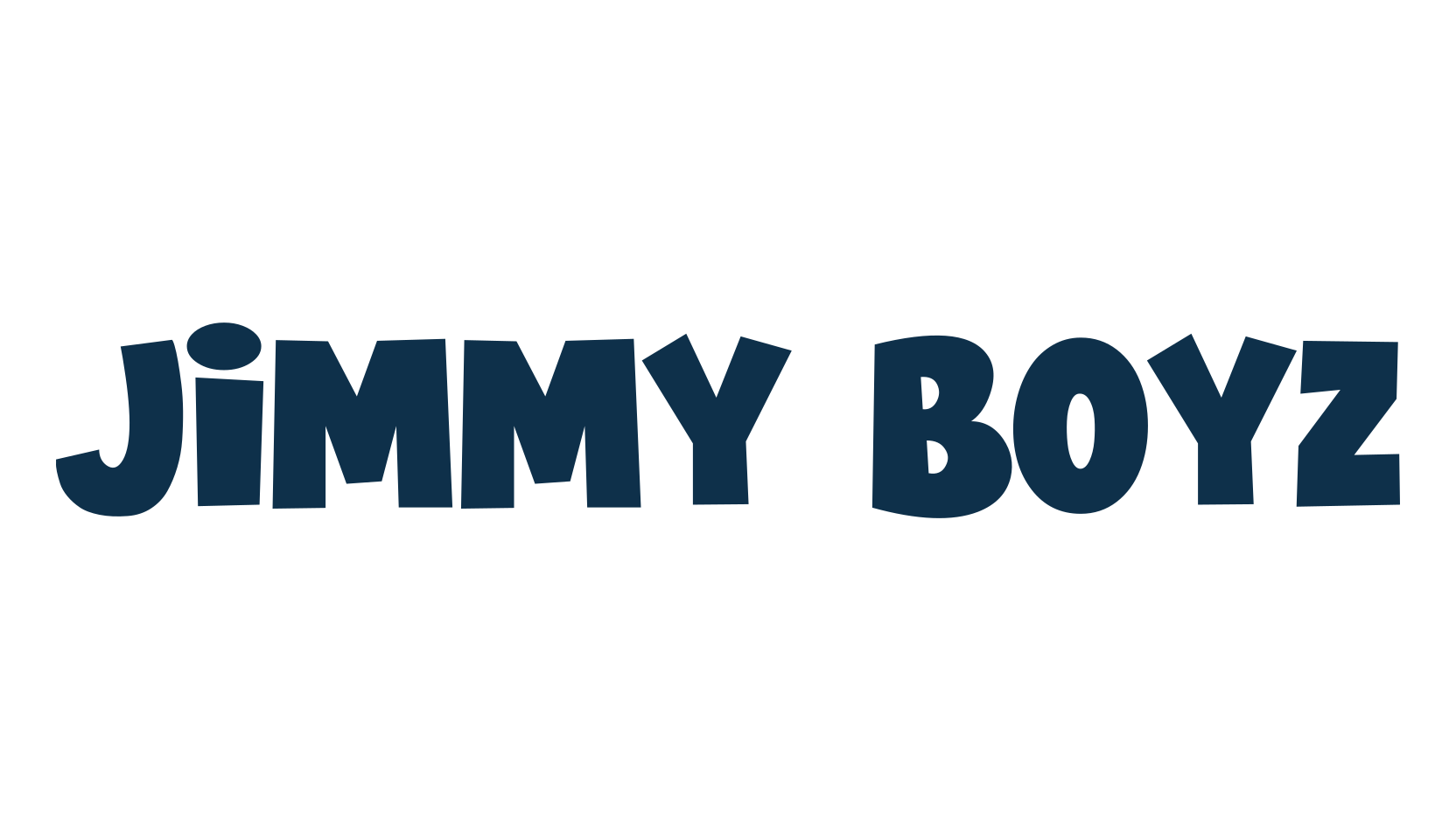 Jimmy Boyz, fancy cartoon decorative font preview