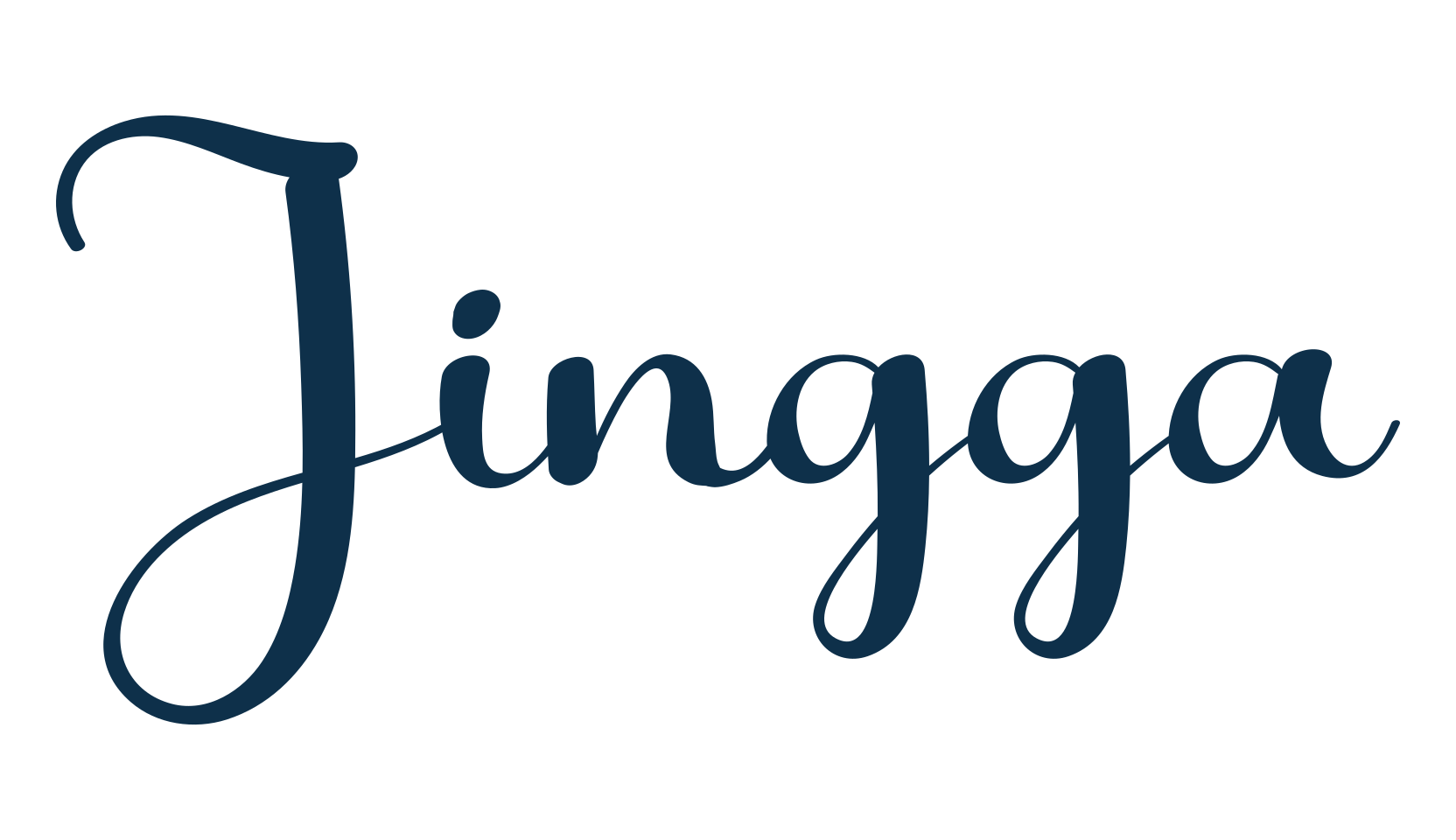 Jingga, fancy decorative font preview