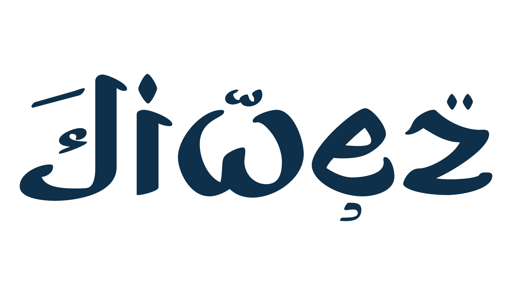 Jiwez, foreign look arabic font preview