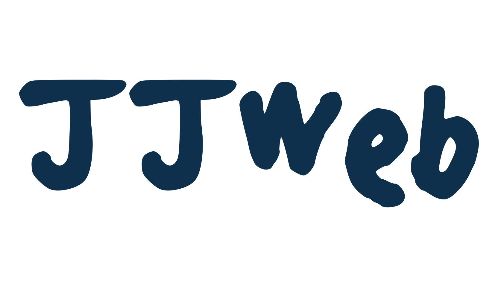 JJWeb, script handwritten fancy decorative calligraphy font preview