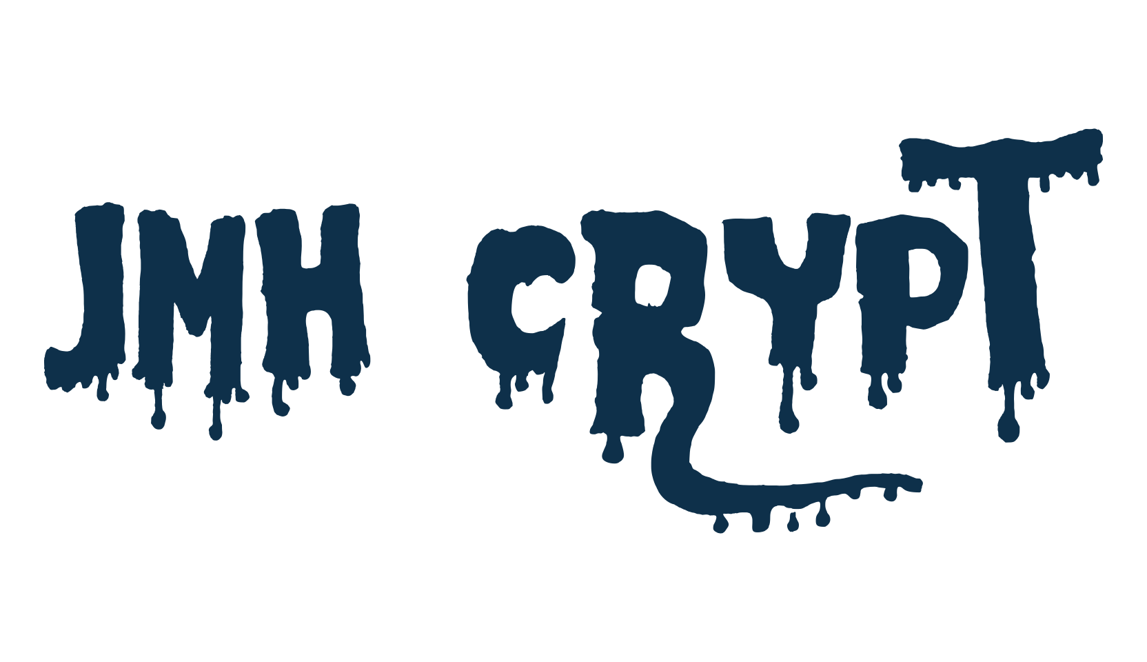 JMH Crypt, halloween font preview