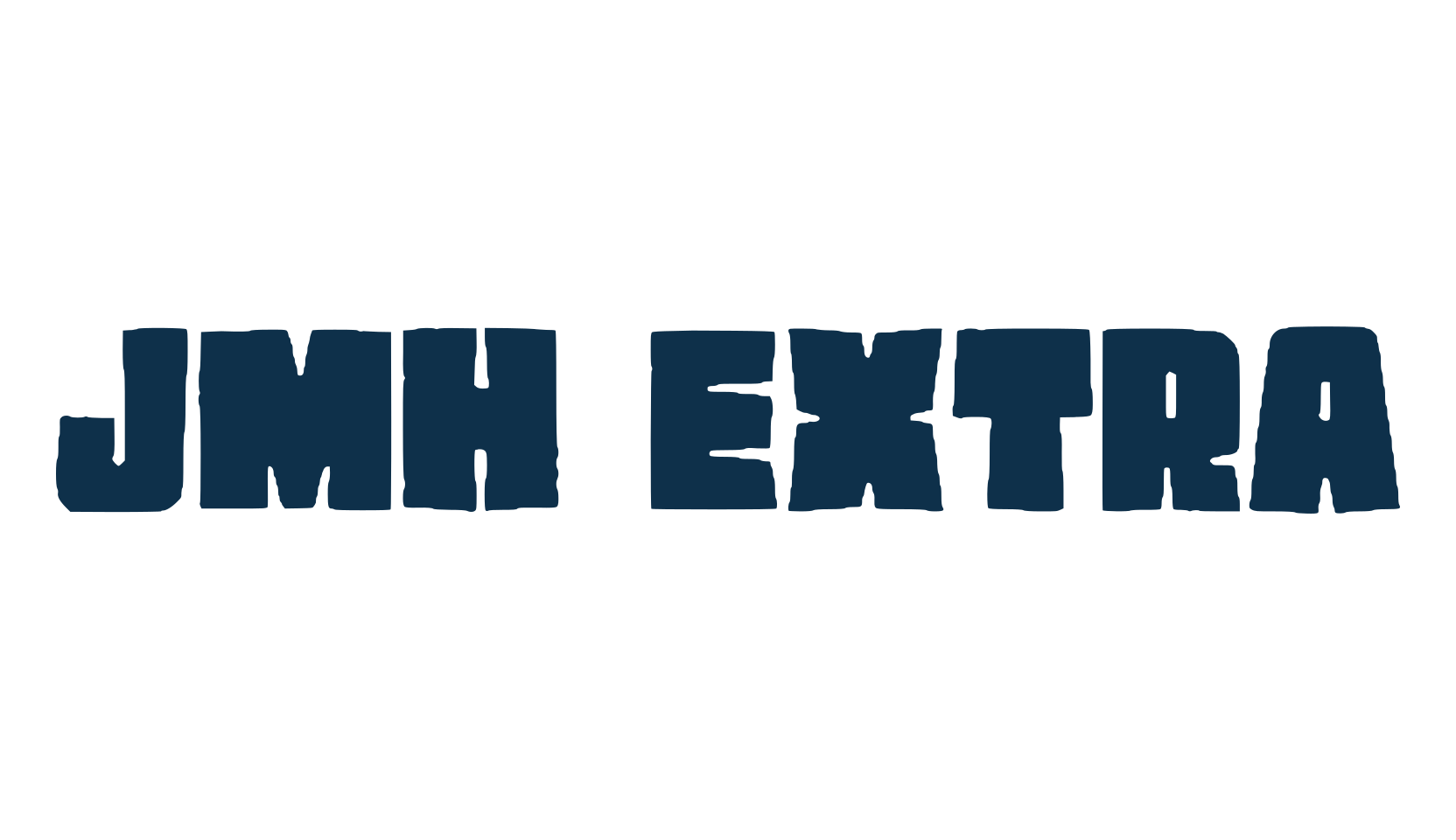 JMH Extra, fancy eroded decorative font preview
