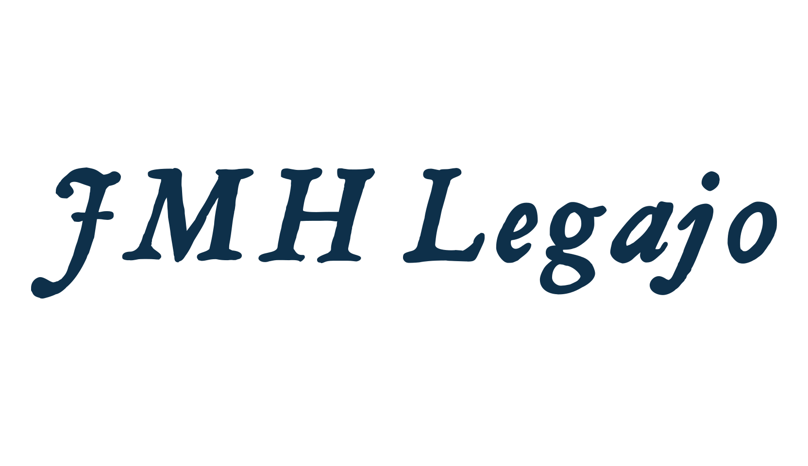 JMH Legajo, fancy eroded decorative font preview