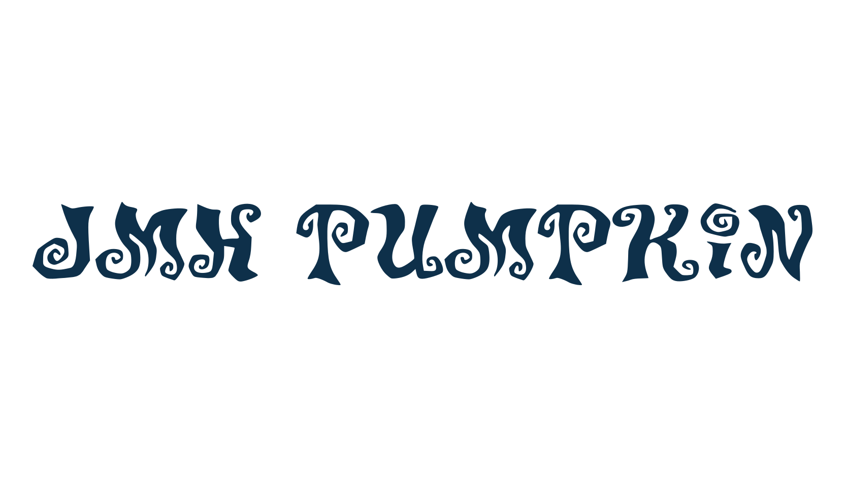 JMH Pumpkin, display market font preview