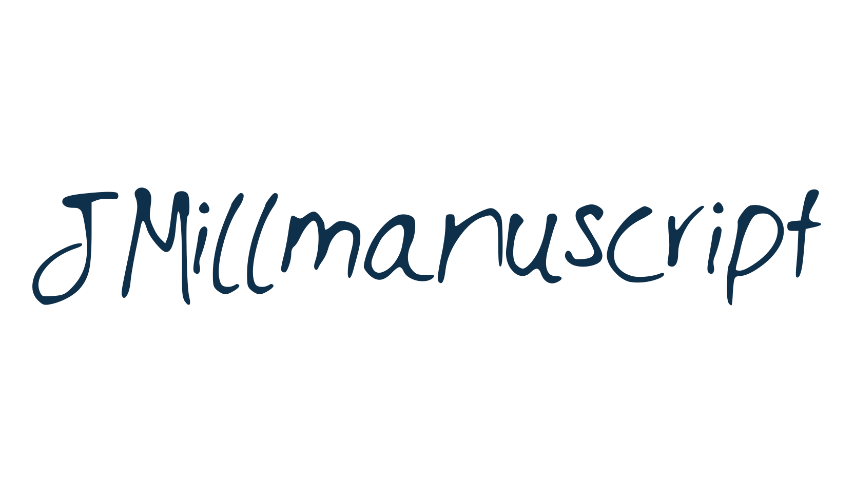 JMillmanuscript, script handwritten fancy decorative calligraphy font preview