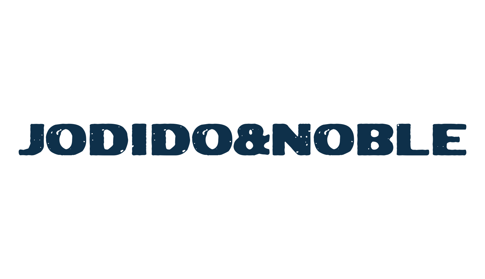 Jodido&Noble, fancy eroded decorative font preview