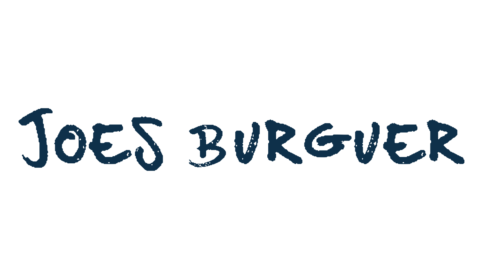 Joes Burguer, script handwritten fancy decorative calligraphy font preview