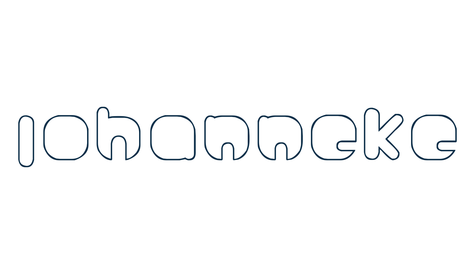Johanneke, fancy various techno sci-fi font preview