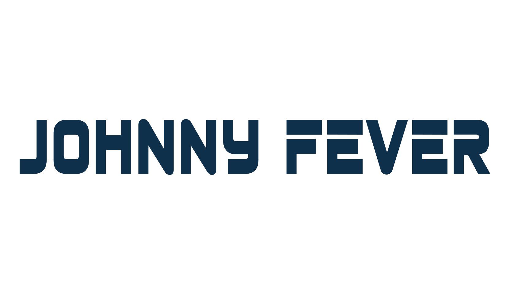 Johnny Fever, fancy various techno sci-fi font preview