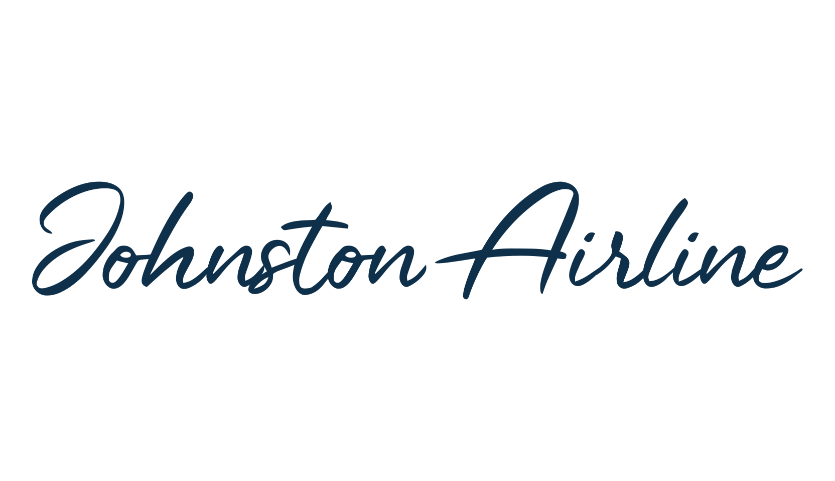 Johnston Airline, script handwritten fancy decorative calligraphy font preview