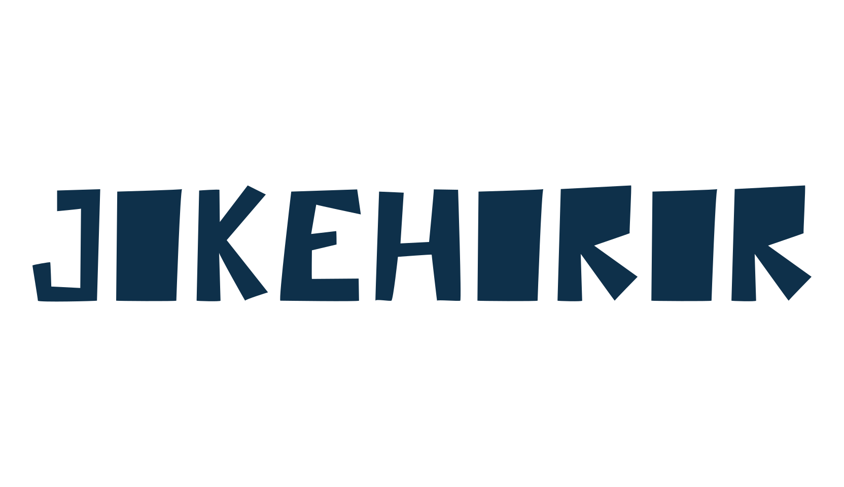 Jokehoror, fancy cartoon decorative font preview