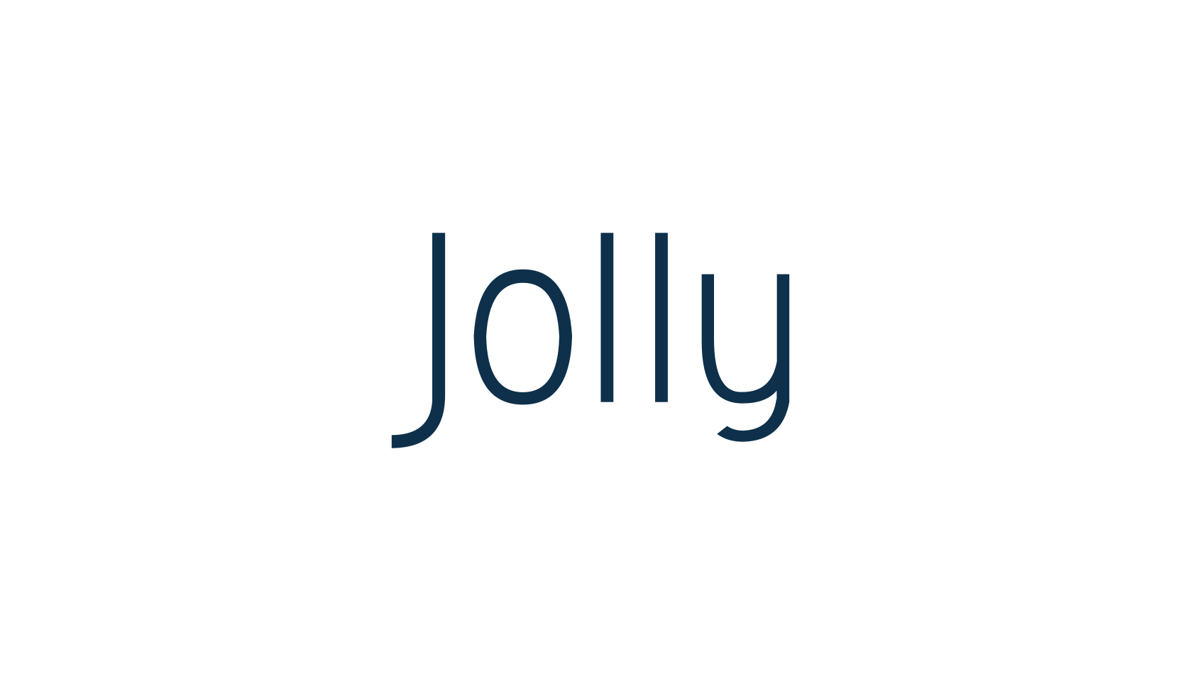 Jolly, sans serif font preview