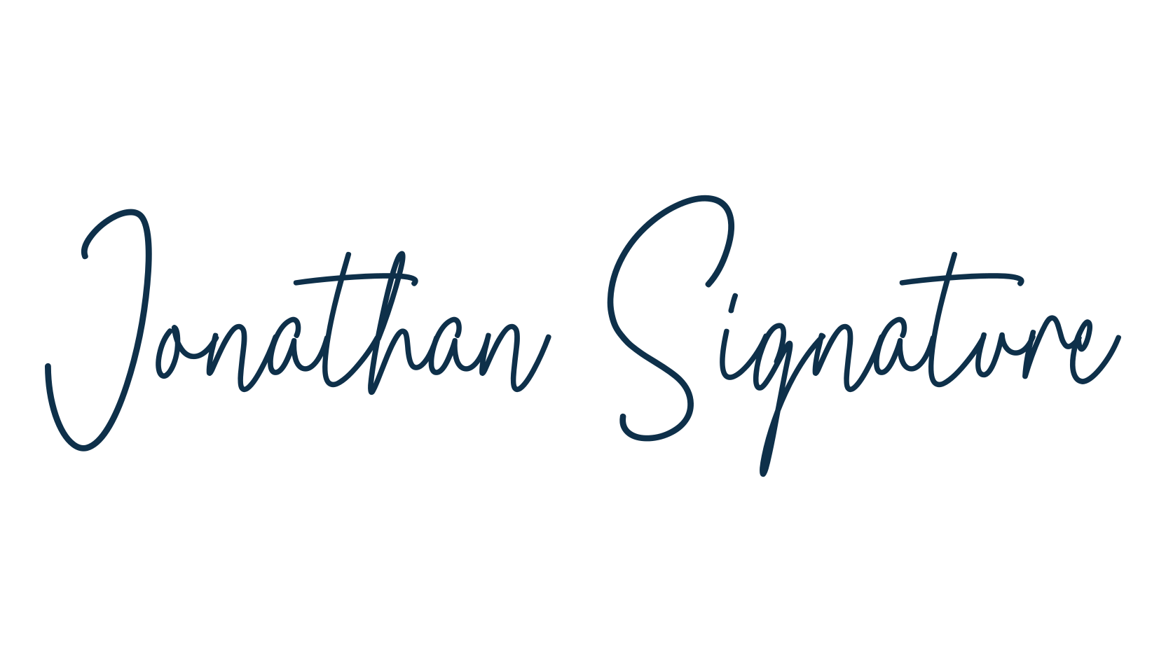 Jonathan Signature, script handwritten fancy decorative calligraphy font preview